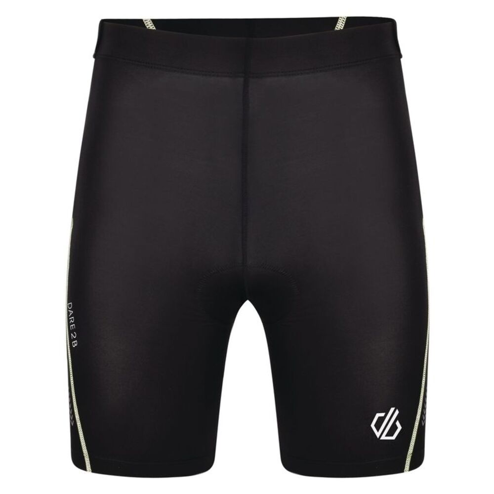 Dare 2b Mens Bold Short Cycling Pants / Black/White